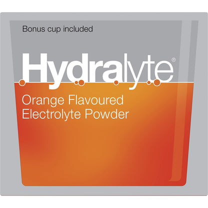 Hydralyte Powder Sachets Orange 10 Sachets
