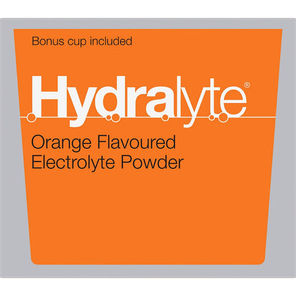 Hydralyte Powder Sachets Orange 10 Pack