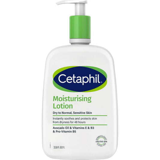 Cetaphil Moisturising Lotion Dry To Normal Sensitive Skin 1l