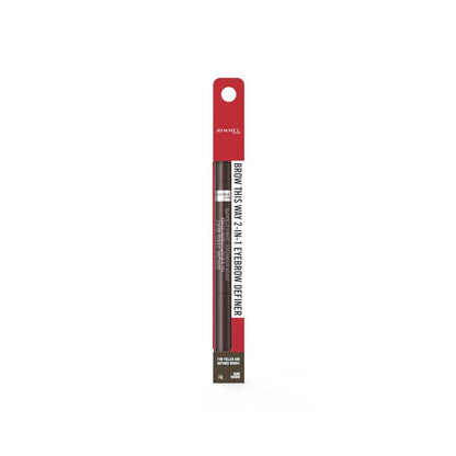 Rimmel Brow This Way Fill & Sculpt Dark Brown - 0.4g