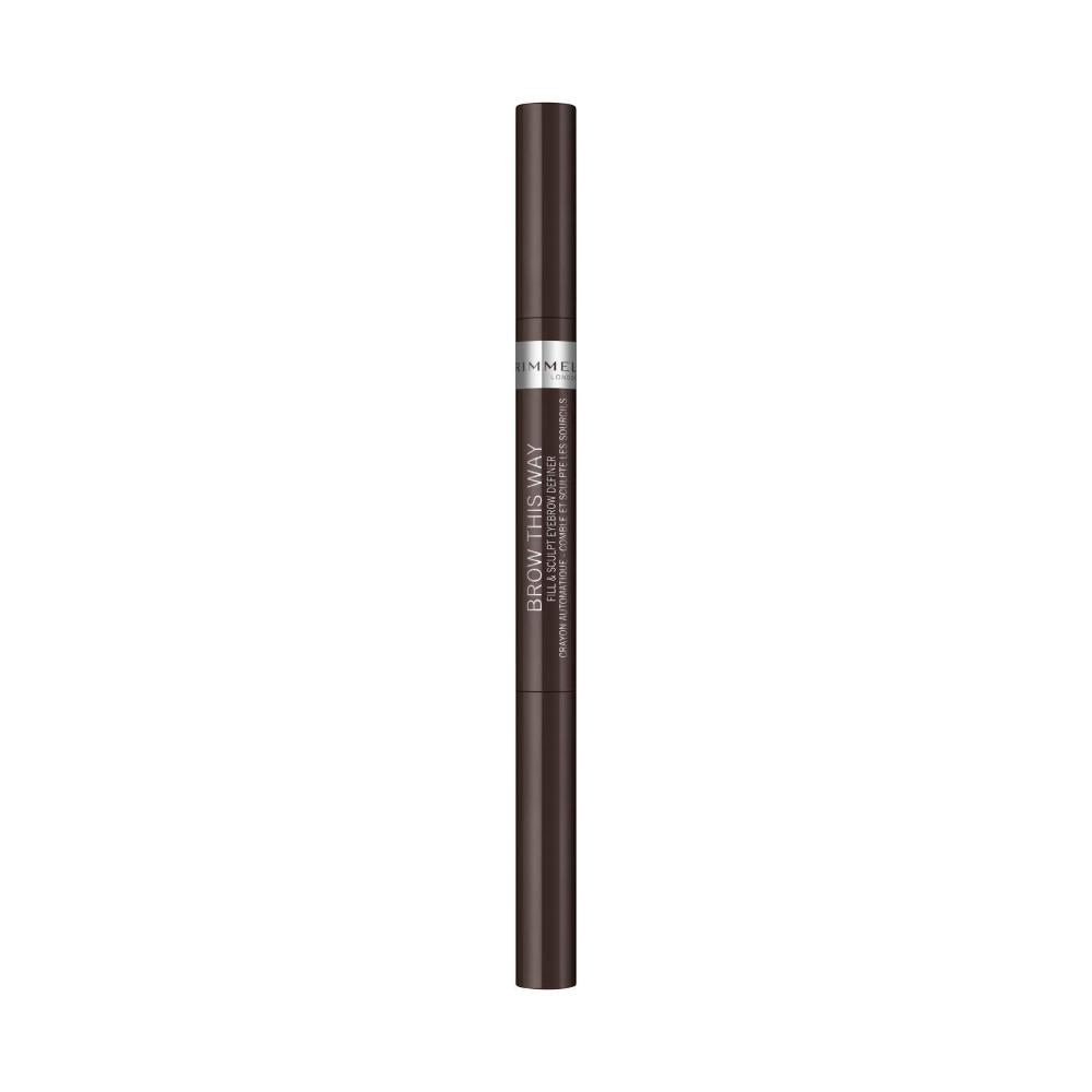 Rimmel Brow This Way Fill & Sculpt Dark Brown - 0.4g