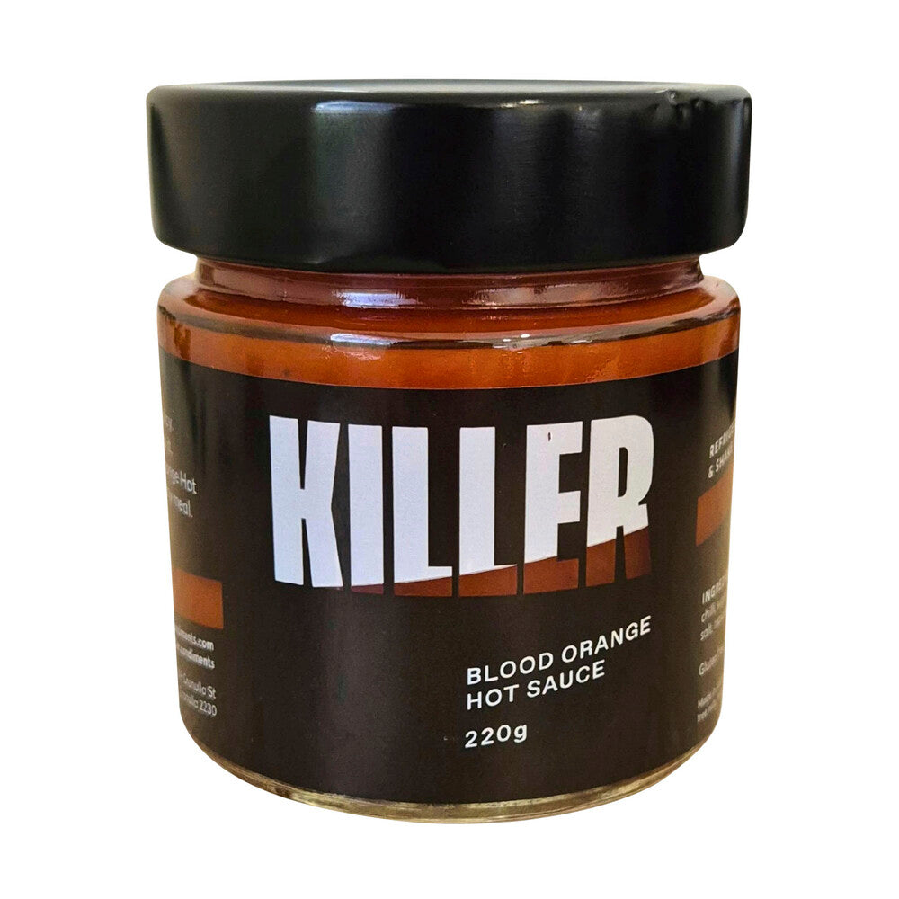 Killer Condiments Blood Orange Hot Sauce - 220g