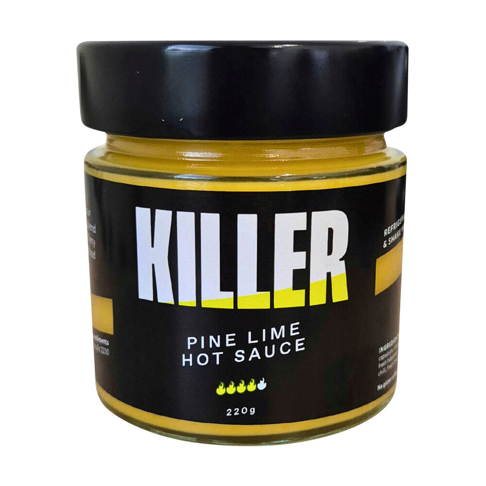 Killer Condiments Pine Lime Hot Sauce - 220g