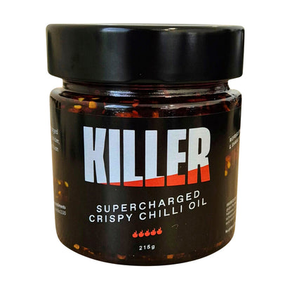 Killer Condiments Supercharged Crispy Chilli Oil - 215g