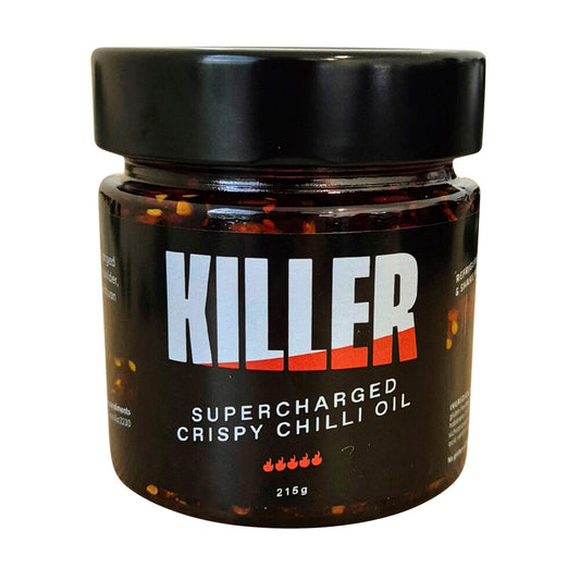 Killer Condiments Supercharged Crispy Chilli Oil - 215g