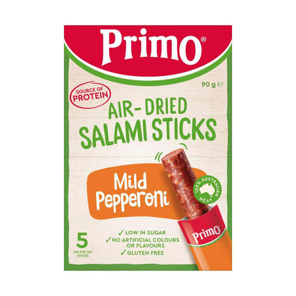 Primo Air-dried Salami Mild Pepperoni Sticks - 90g
