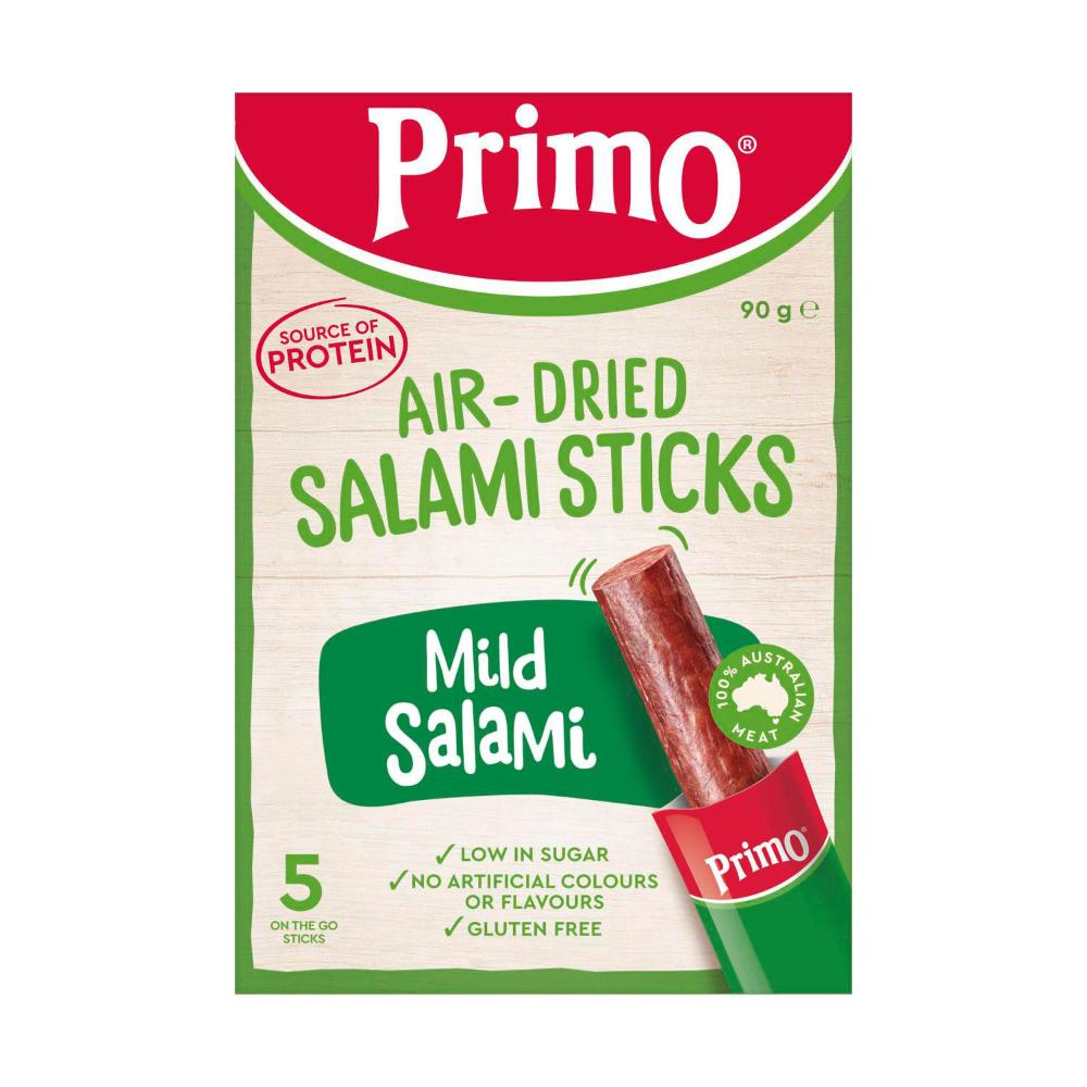 Primo Air-dried Salami Mild Salami Sticks - 90g