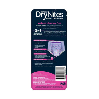 Huggies Drynites Girl 13+ - 8 pack