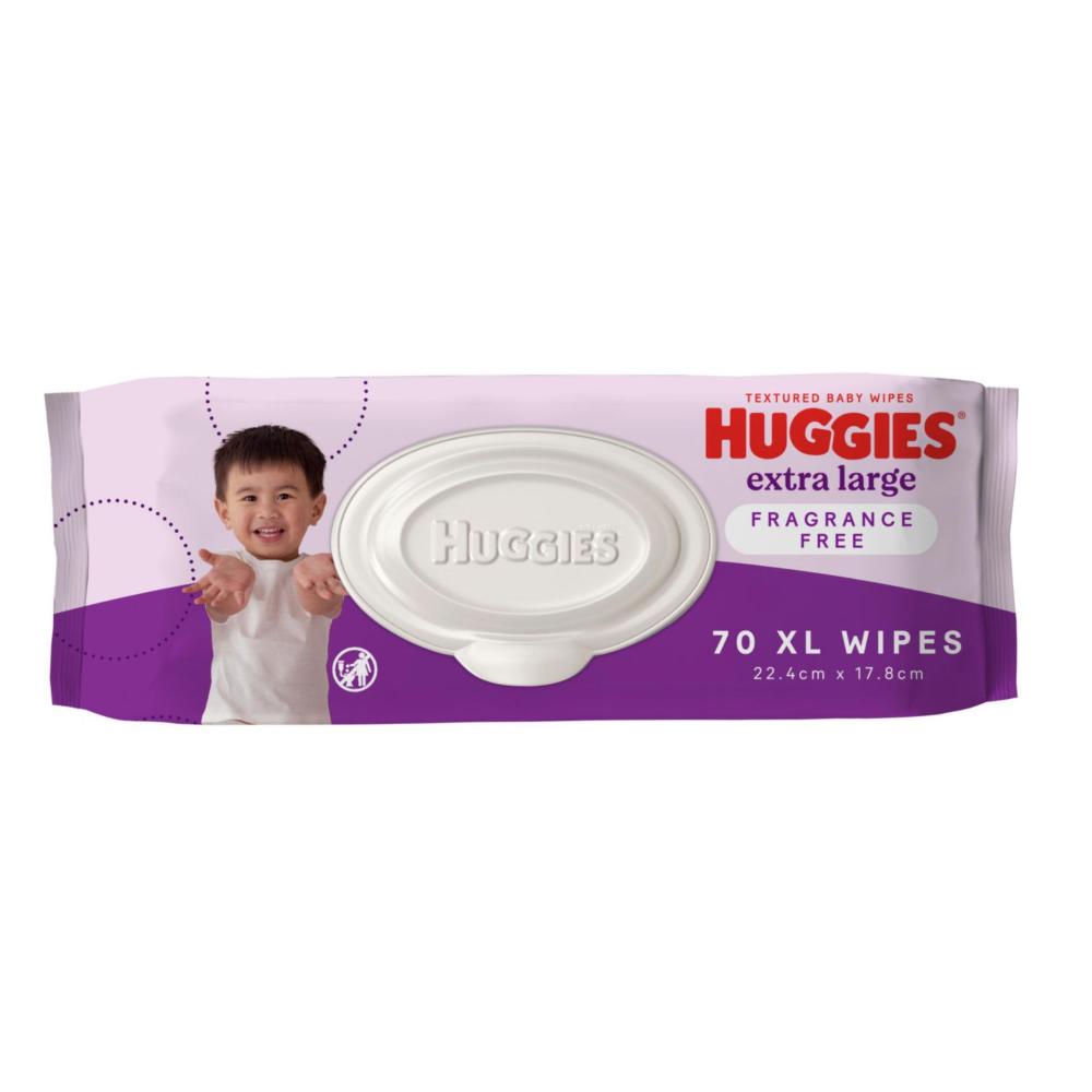 Huggies Extra Large Wipes - 70 pack