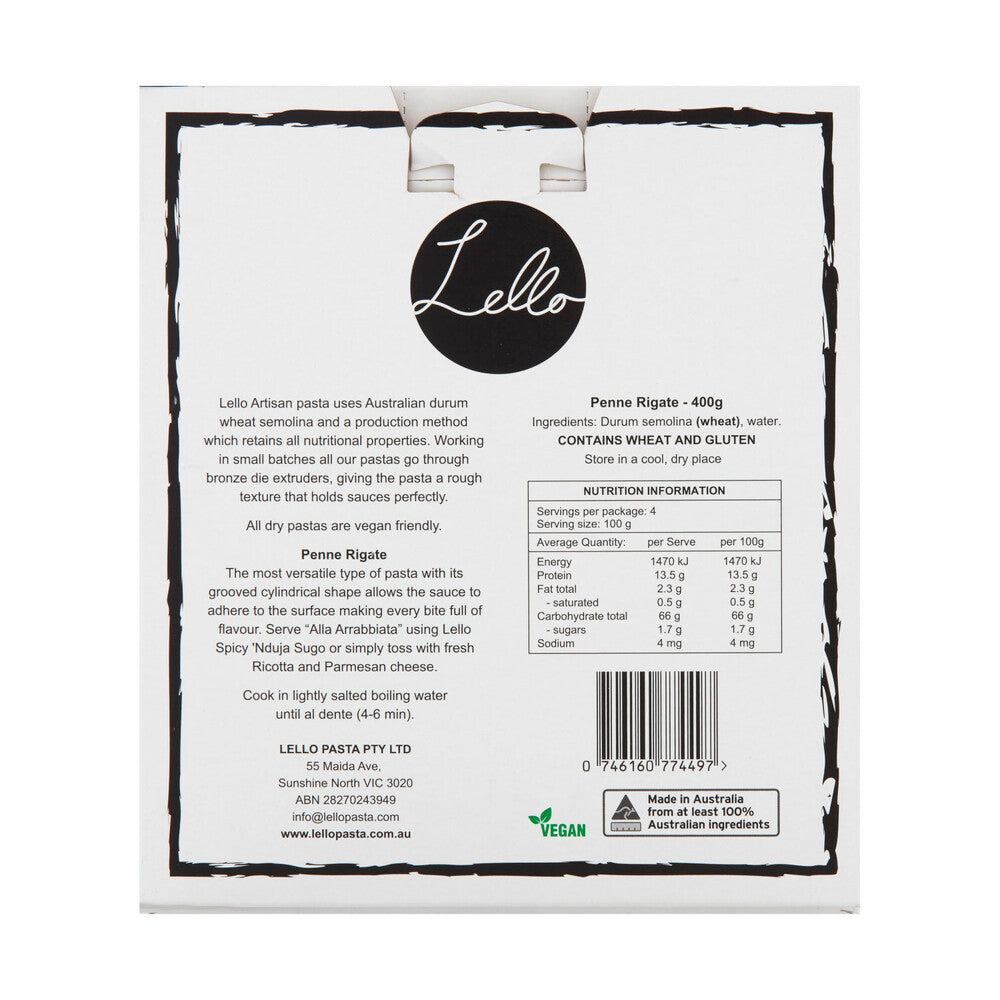 Lello Dry Penne - 400g