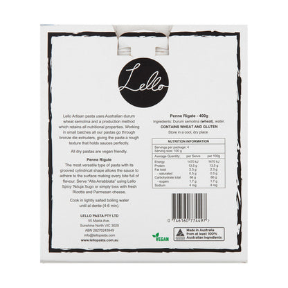 Lello Dry Penne - 400g