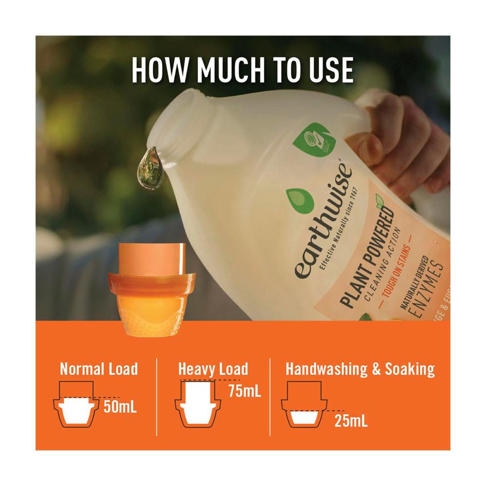 Earthwise Laundry Liquid Orange & Eucalyptus - 4L