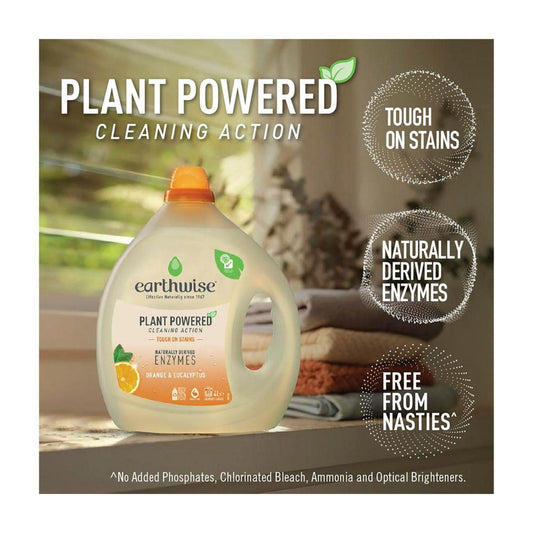 Earthwise Laundry Liquid Orange & Eucalyptus - 4L