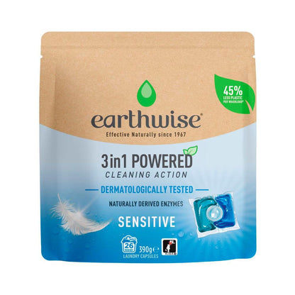 Earthwise 3 In 1 Laundry Capsules Sensitive - 26 pack