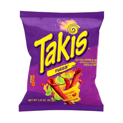 Takis Fuego Tortilla Chips 92.3g - 92.3 GRAM