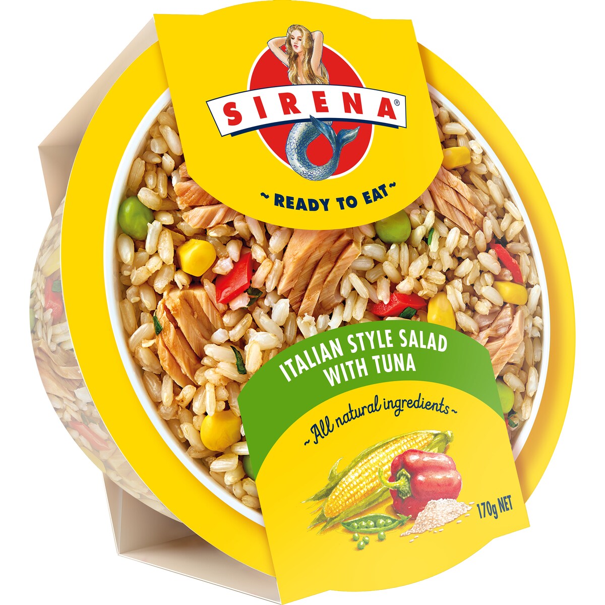 Sirena Italian Style Salad With Tuna 170g