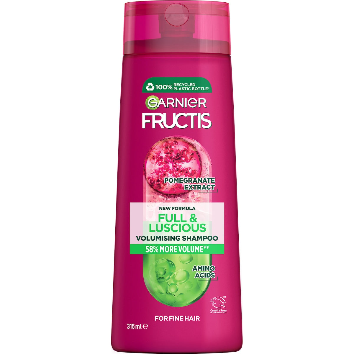 Garnier Fructis Full & Luscious Shampoo 315mL