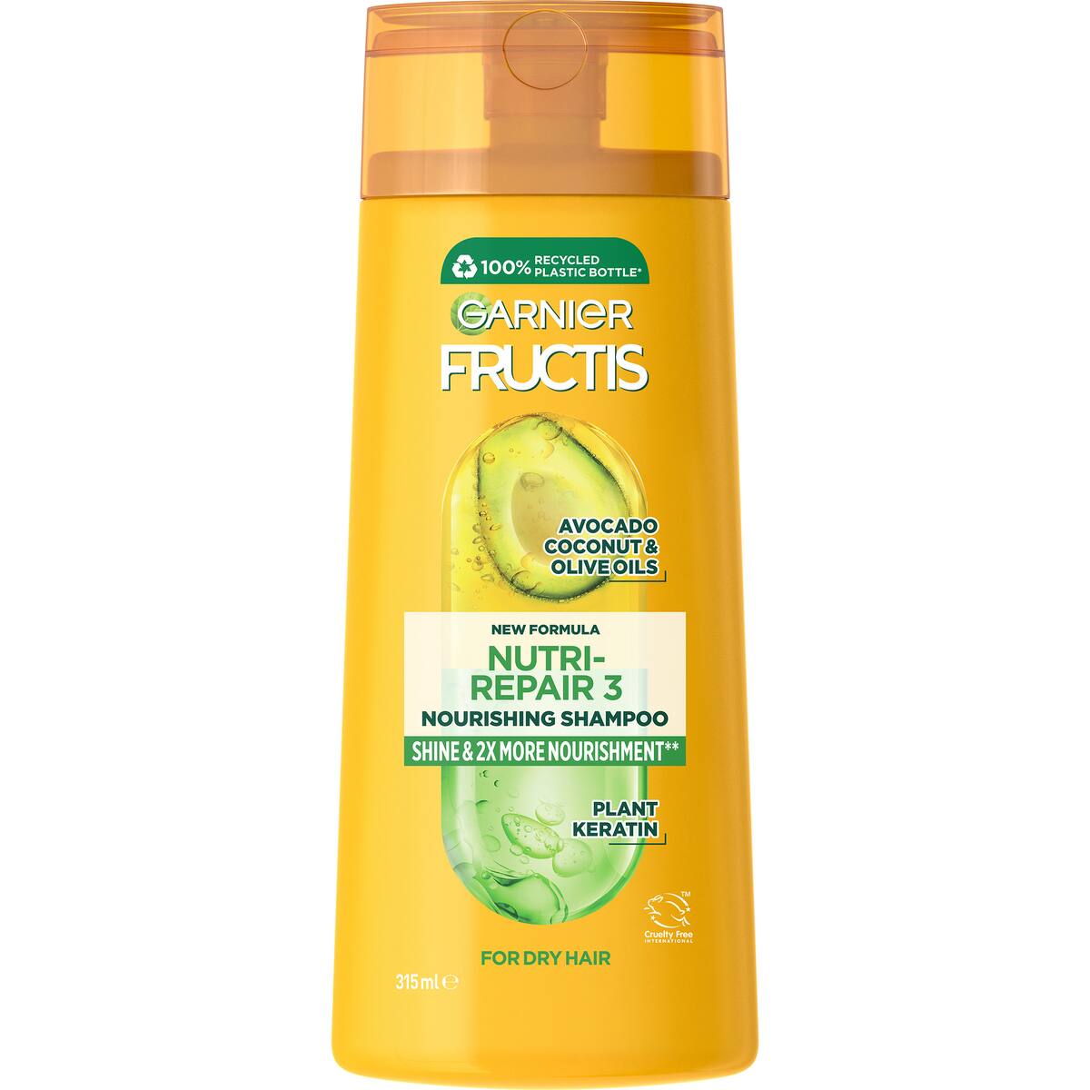 Garnier Fructis Nutri Repair 3 Shampoo 315ml