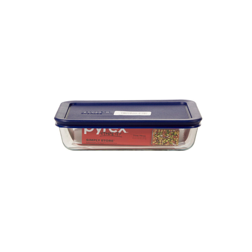 Pyrex Simply Store Glass Rectangle Container 710ml - 1 each