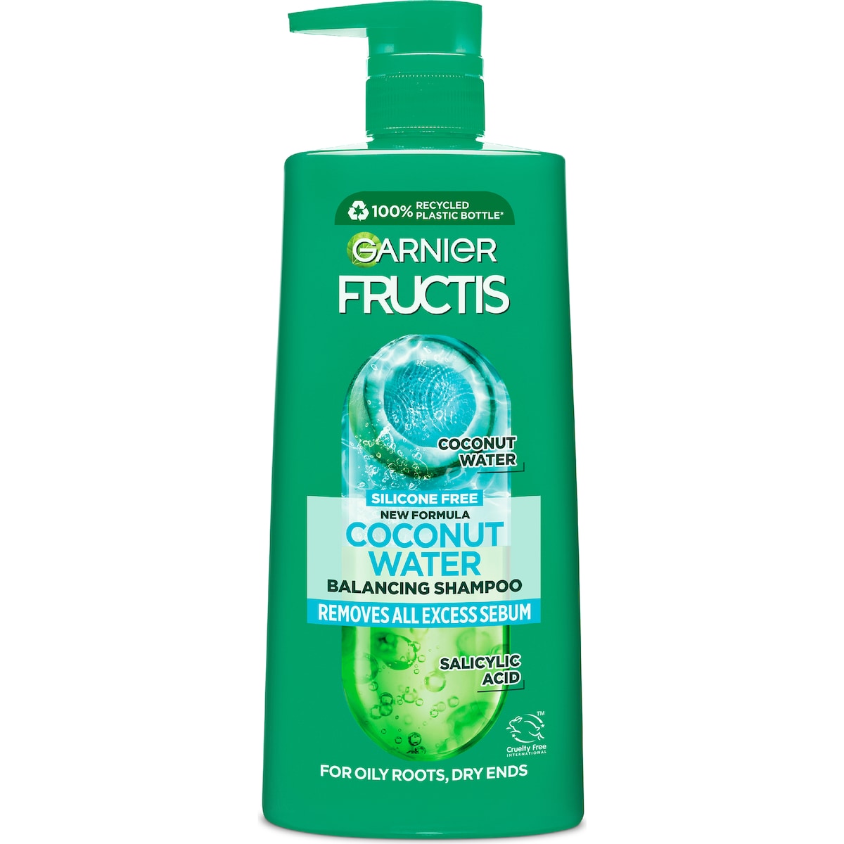 Garnier Fructis Coconut Water Shampoo Shampoo 850mL