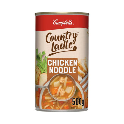 Campbell's Country Ladle Soup Can Chicken Noodle - 500g