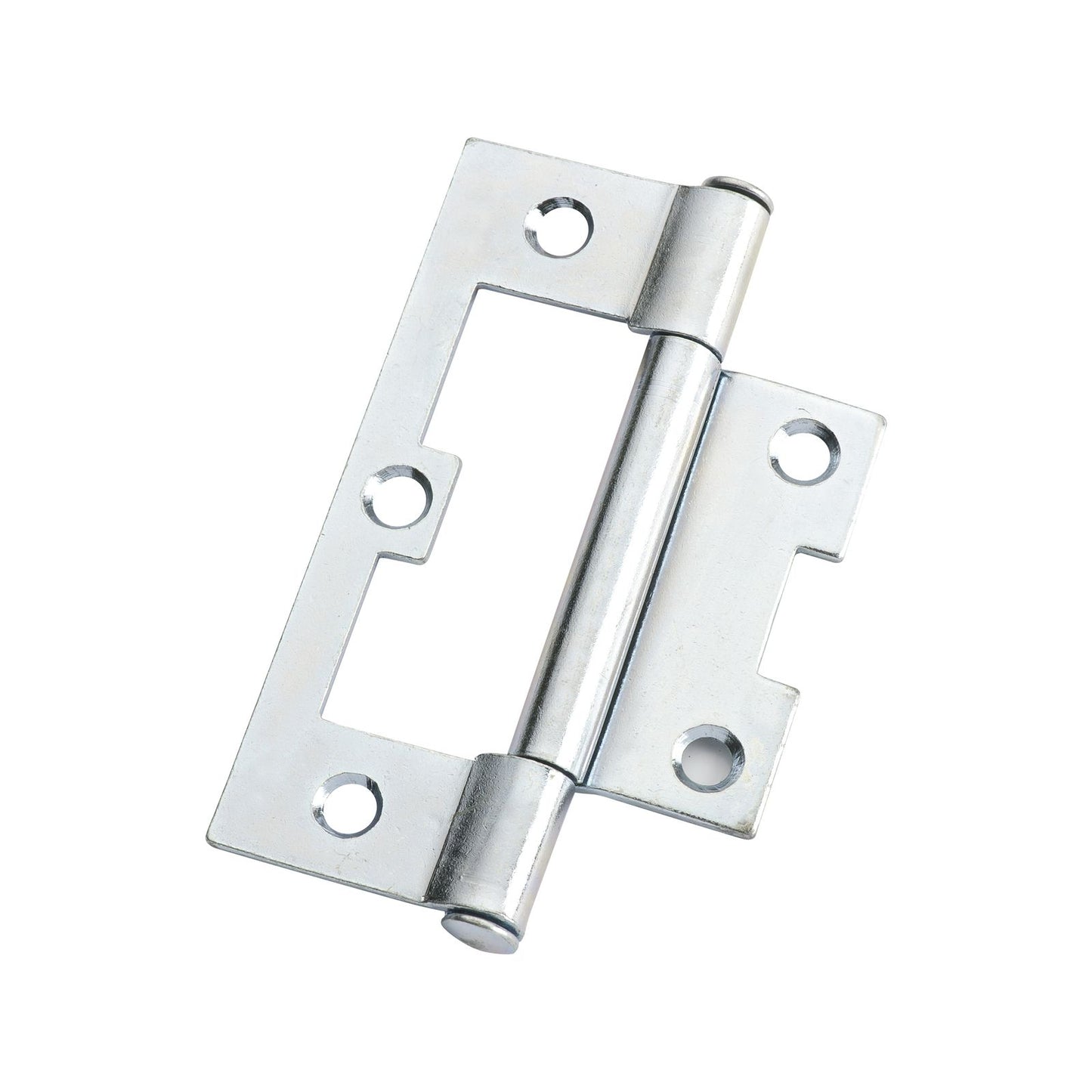 Lane Zinc Plated Fixed Pin Easy Fit Hinge - 75 x 47 x 1.6mm - 2 Pack