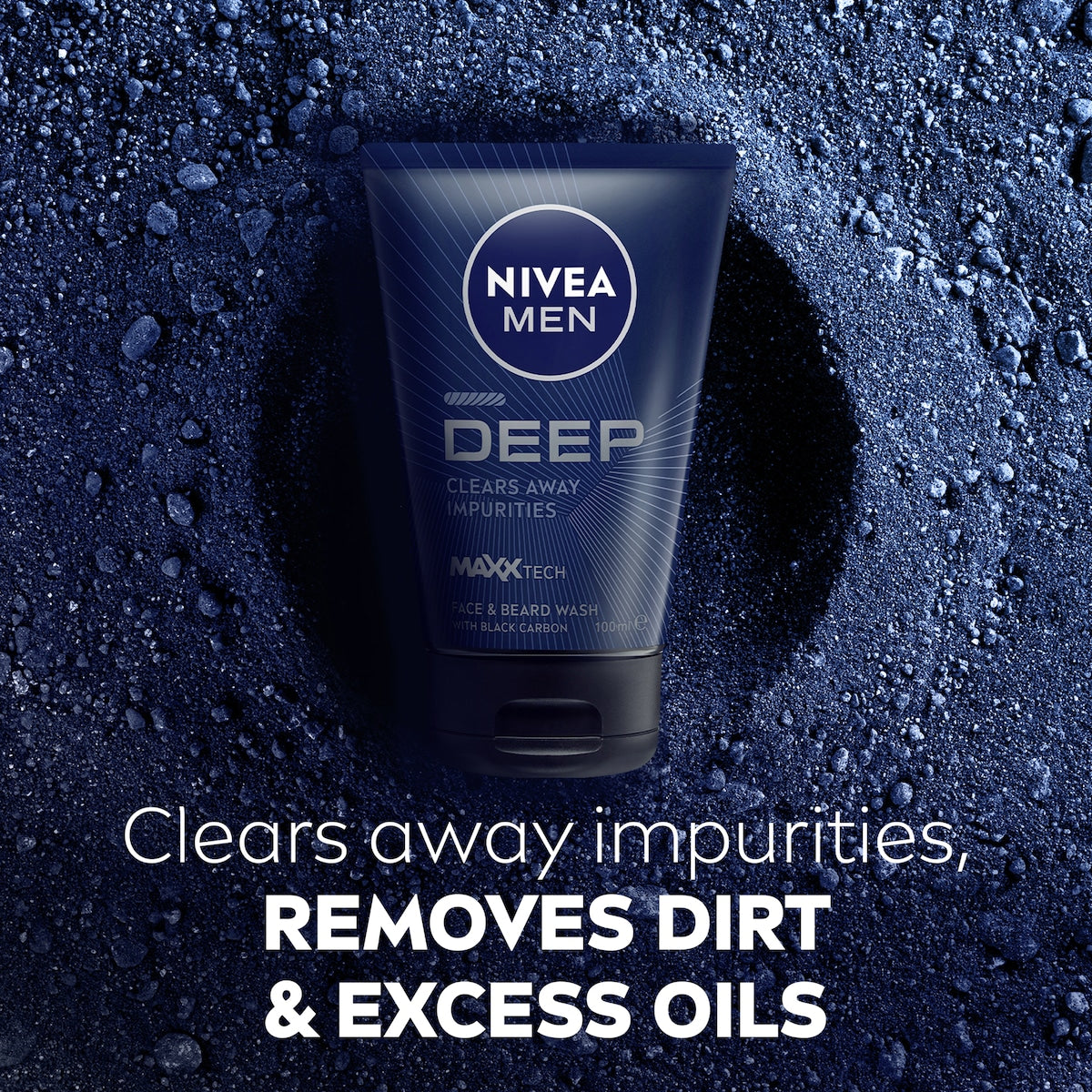 Nivea Men Deep Face & Beard Wash 100ml