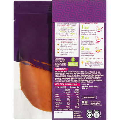 Pataks Tikka Masala Curry Kit 313g