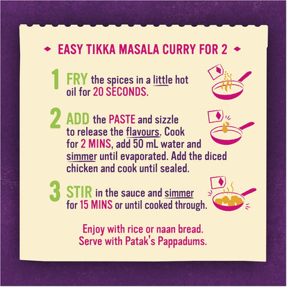 Pataks Tikka Masala Curry Kit 313g