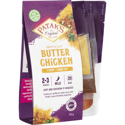 Pataks Butter Chicken Curry Kit 313g