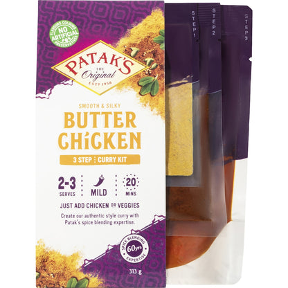 Pataks Butter Chicken Curry Kit 313g