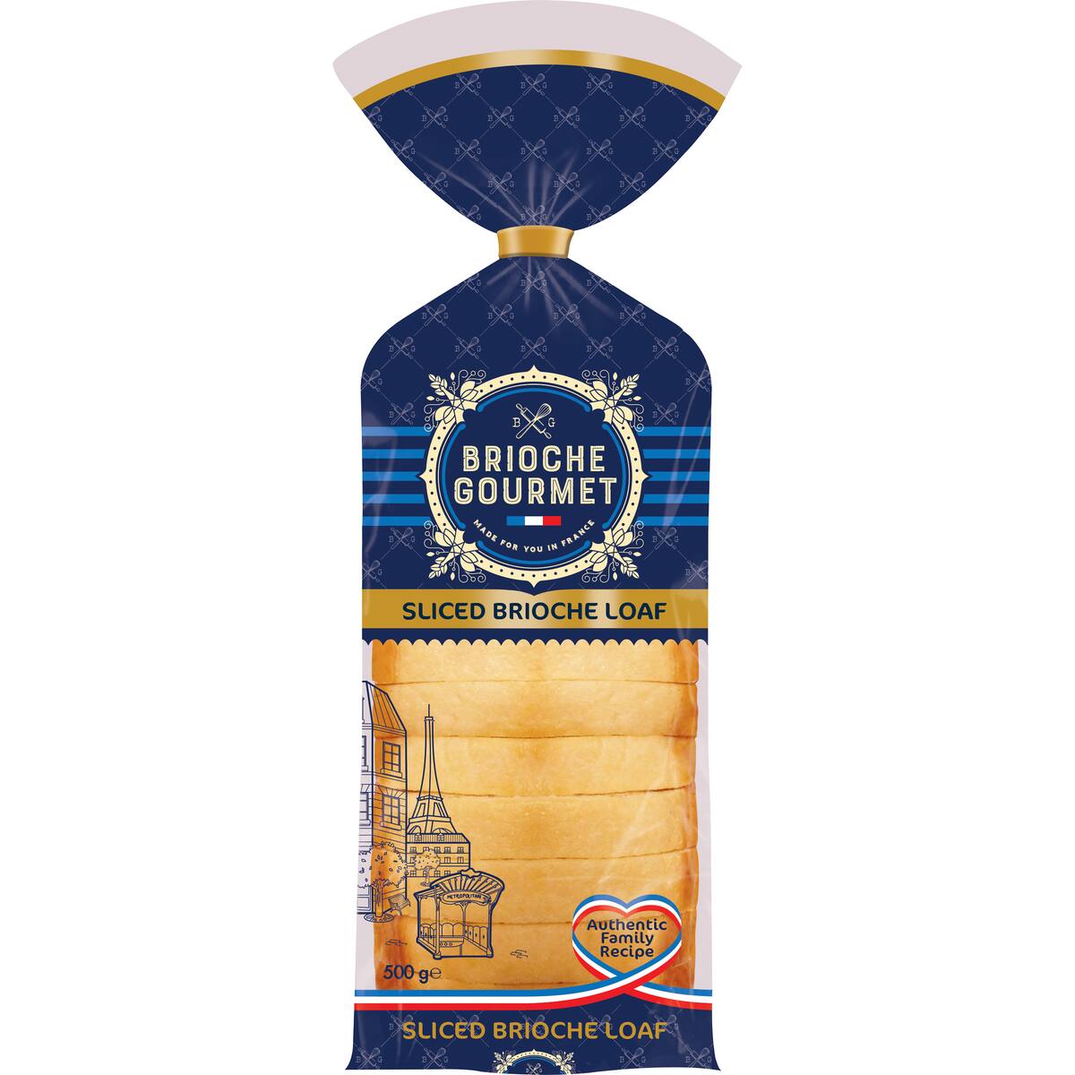 Brioche Gourmet Sliced Loaf 500g