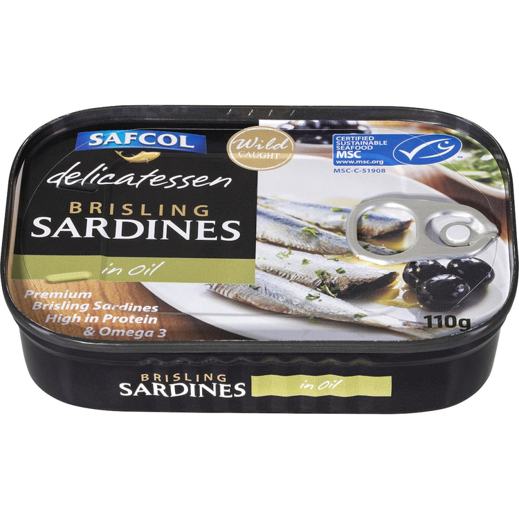 Safcol Sardines In Oil 110g