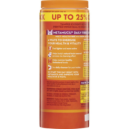 Metamucil Orange Smooth 425g x 2 Pack