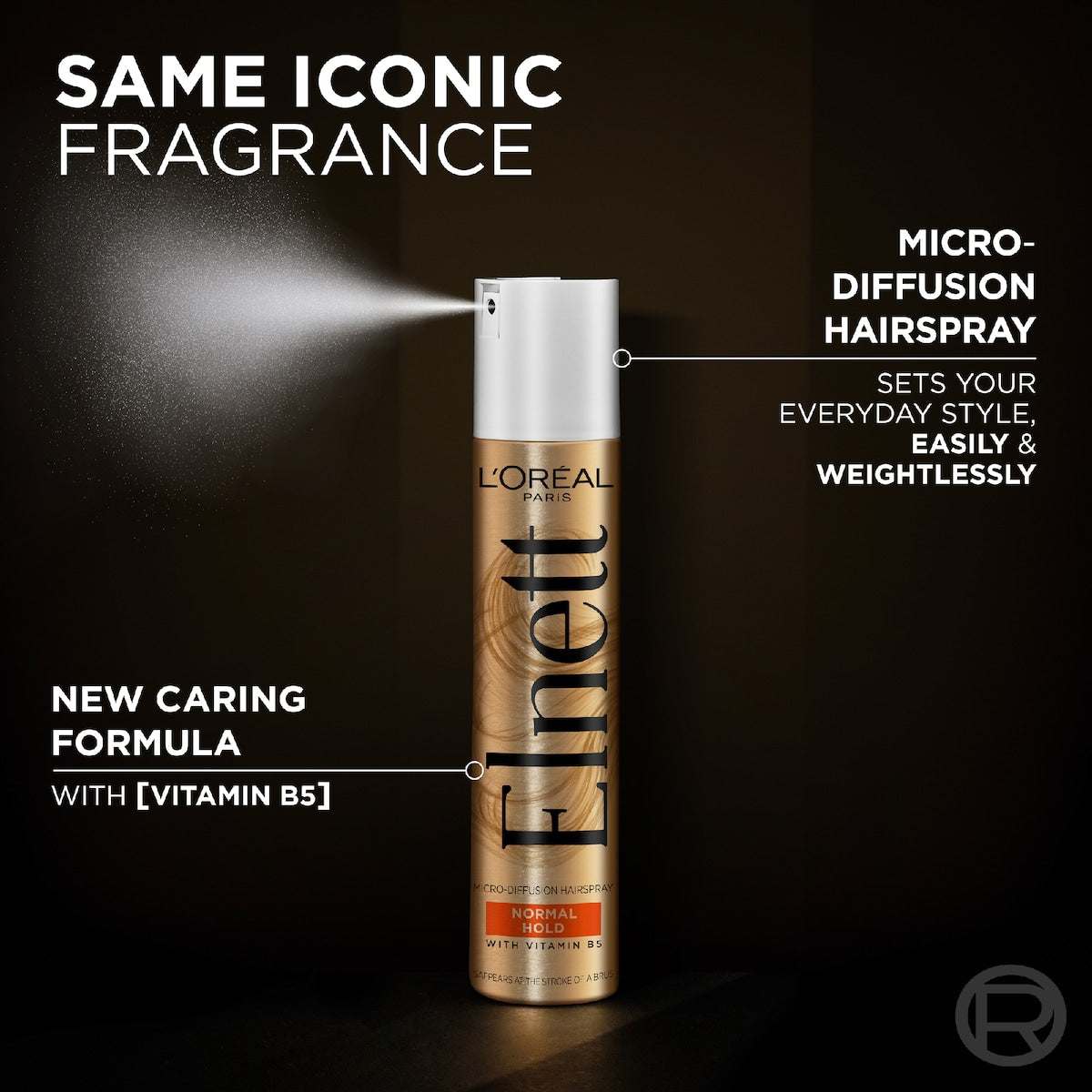 Loreal Paris Elnett Hairspray Normal Hold 75ml