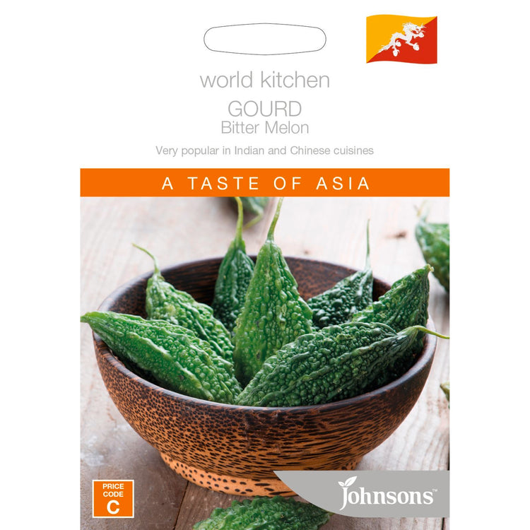 Johnsons World Kitchen Gourd Bitter Melon Seeds Pack