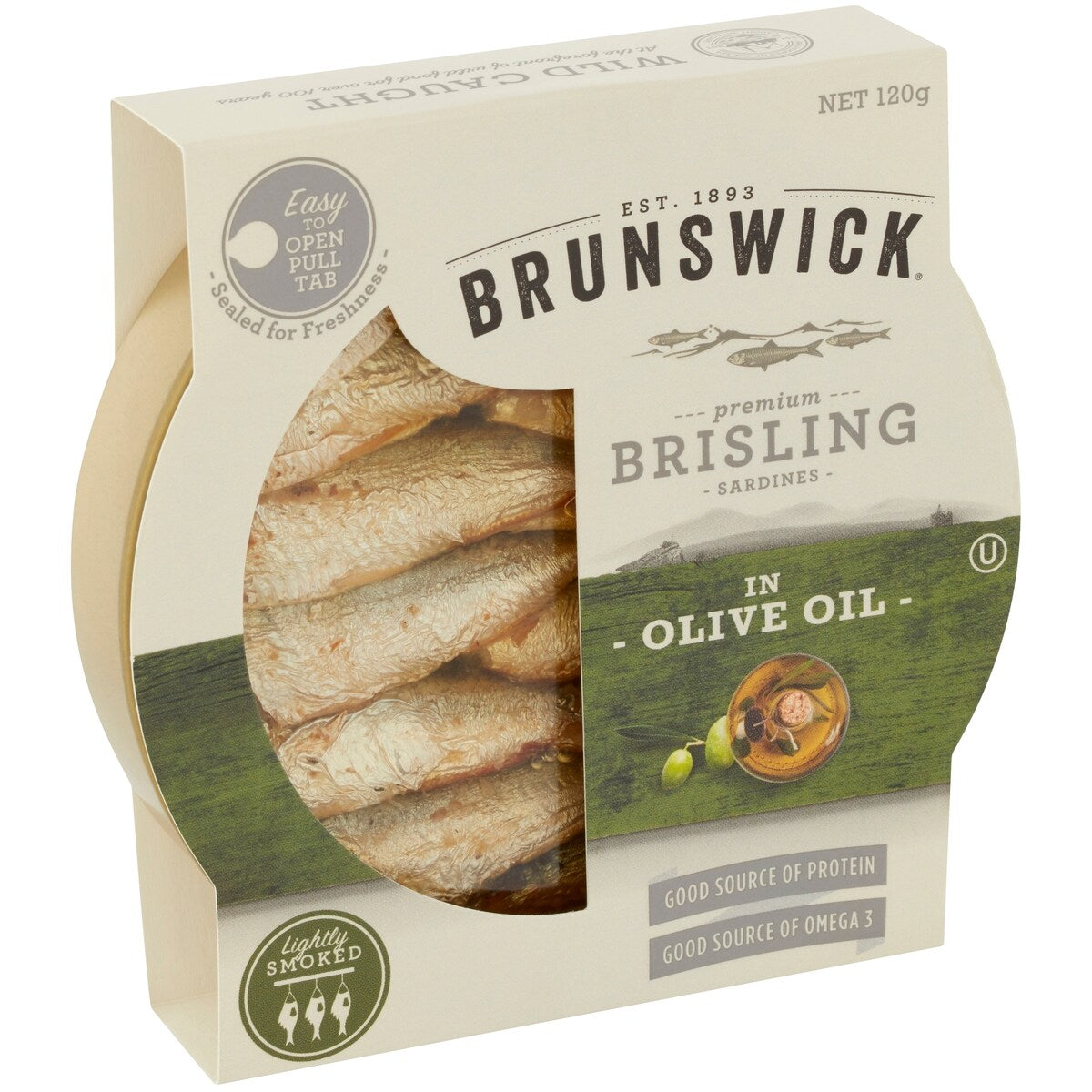 Brunswick Sardines In Olive Oil 120g
