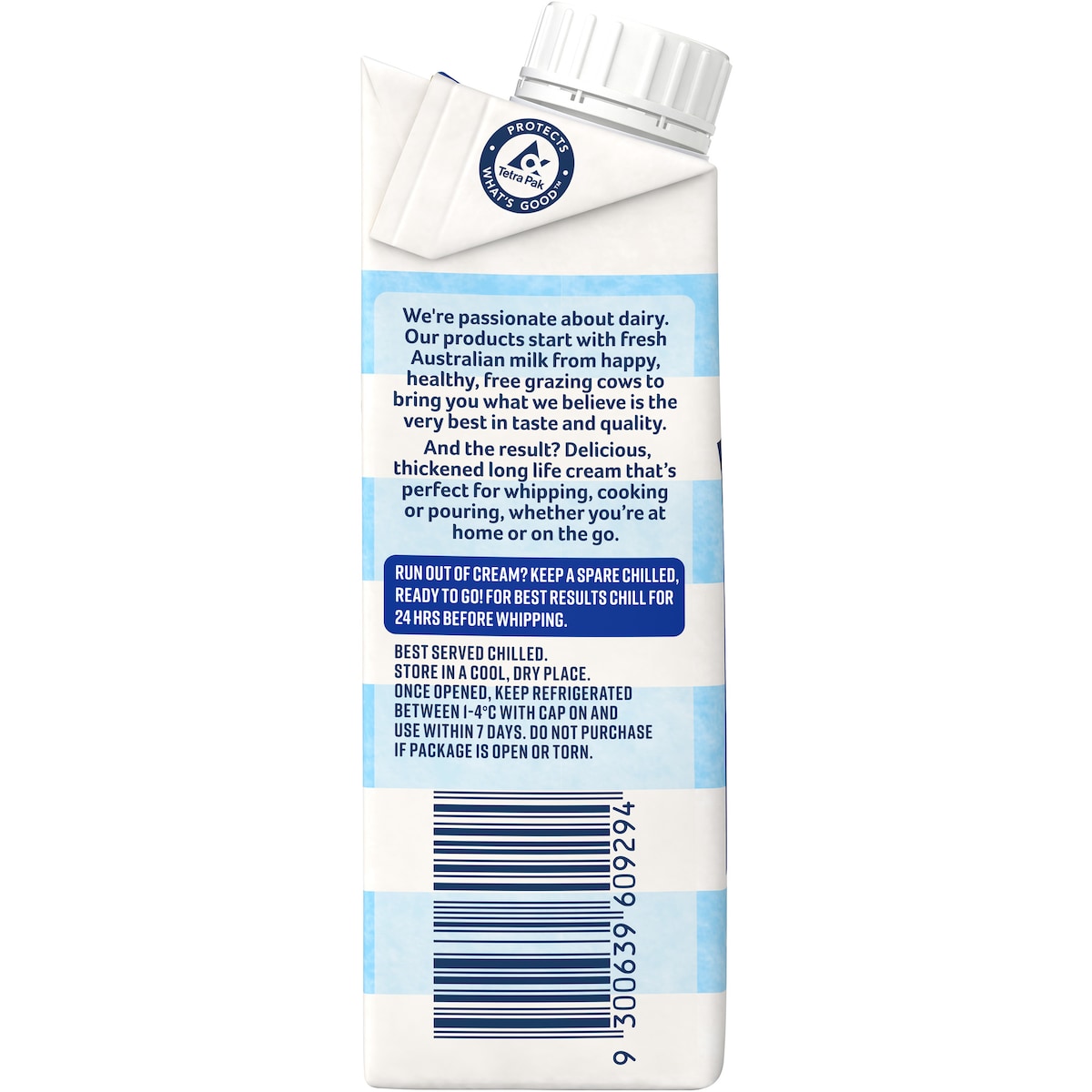 Devondale Thickened Cream Long Life Uht Cream 250ml
