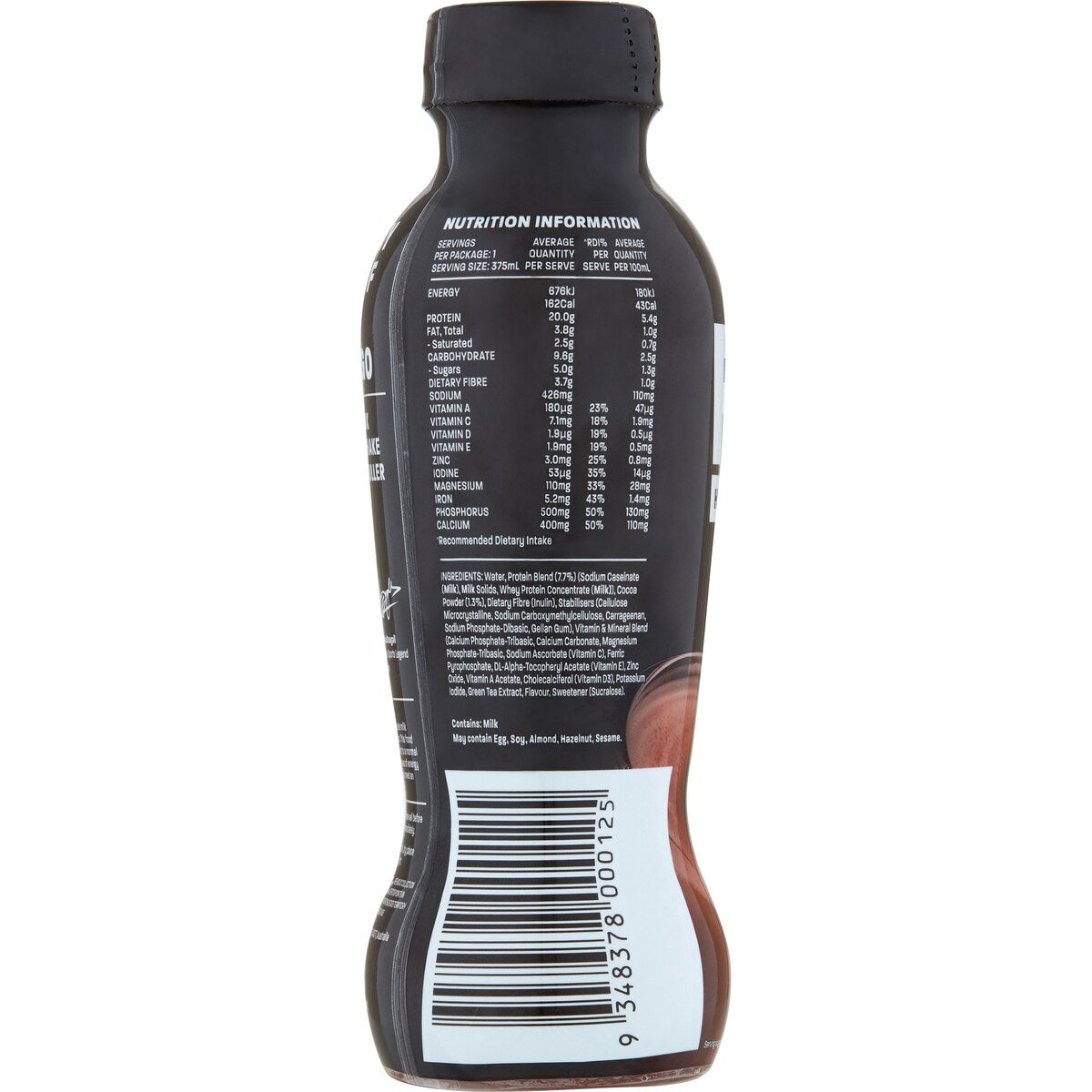 The Man Shake Fuel Chocolate Health Shake 375ml