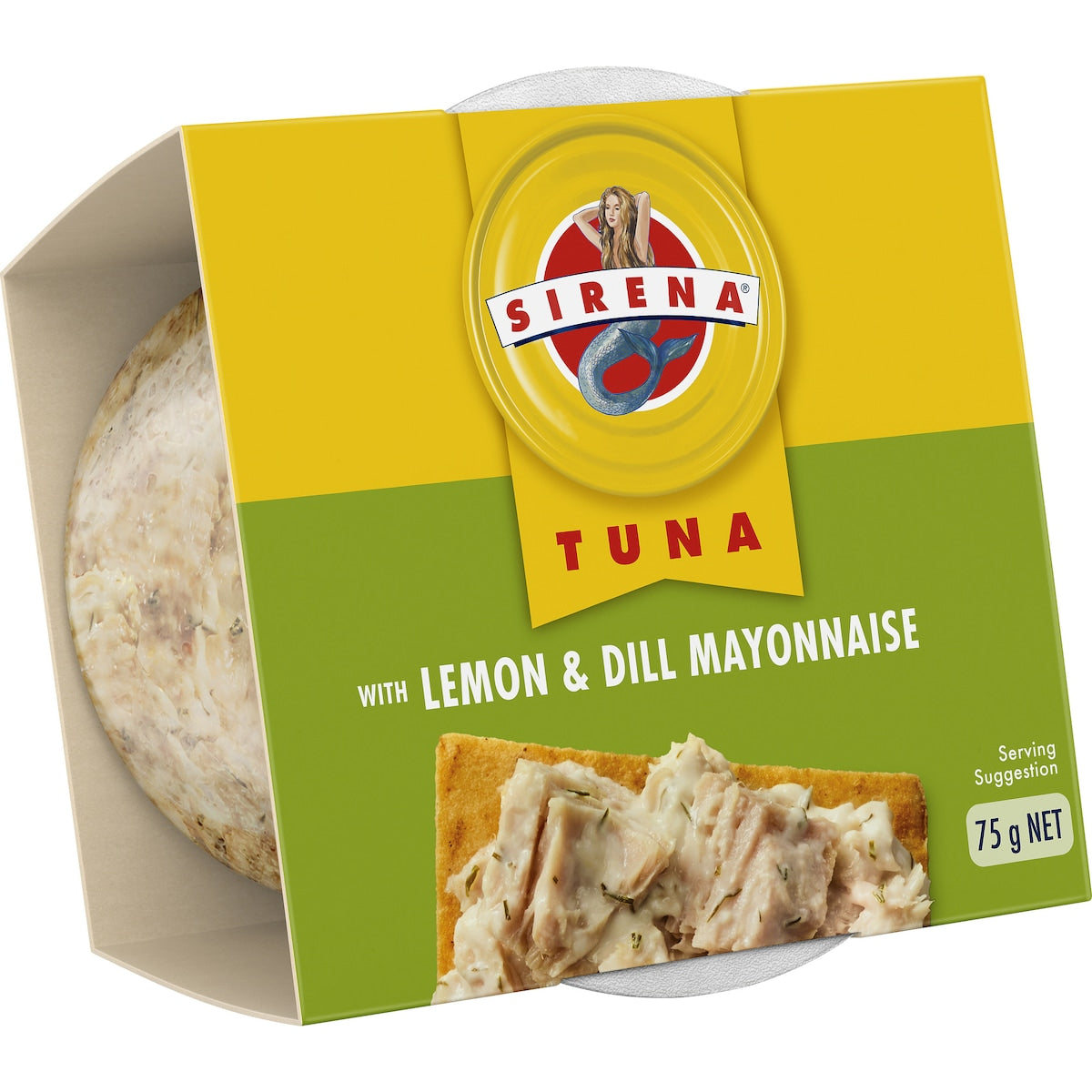 Sirena Tuna Lemon & Dill Mayo Snacking 75g
