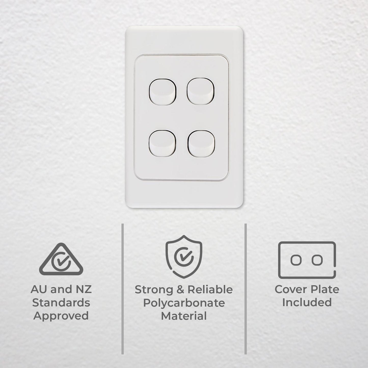 Deta Quad Vertical Switch