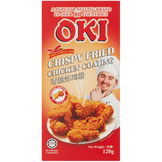 Oki Coating Hot Spicy Chicken 120g
