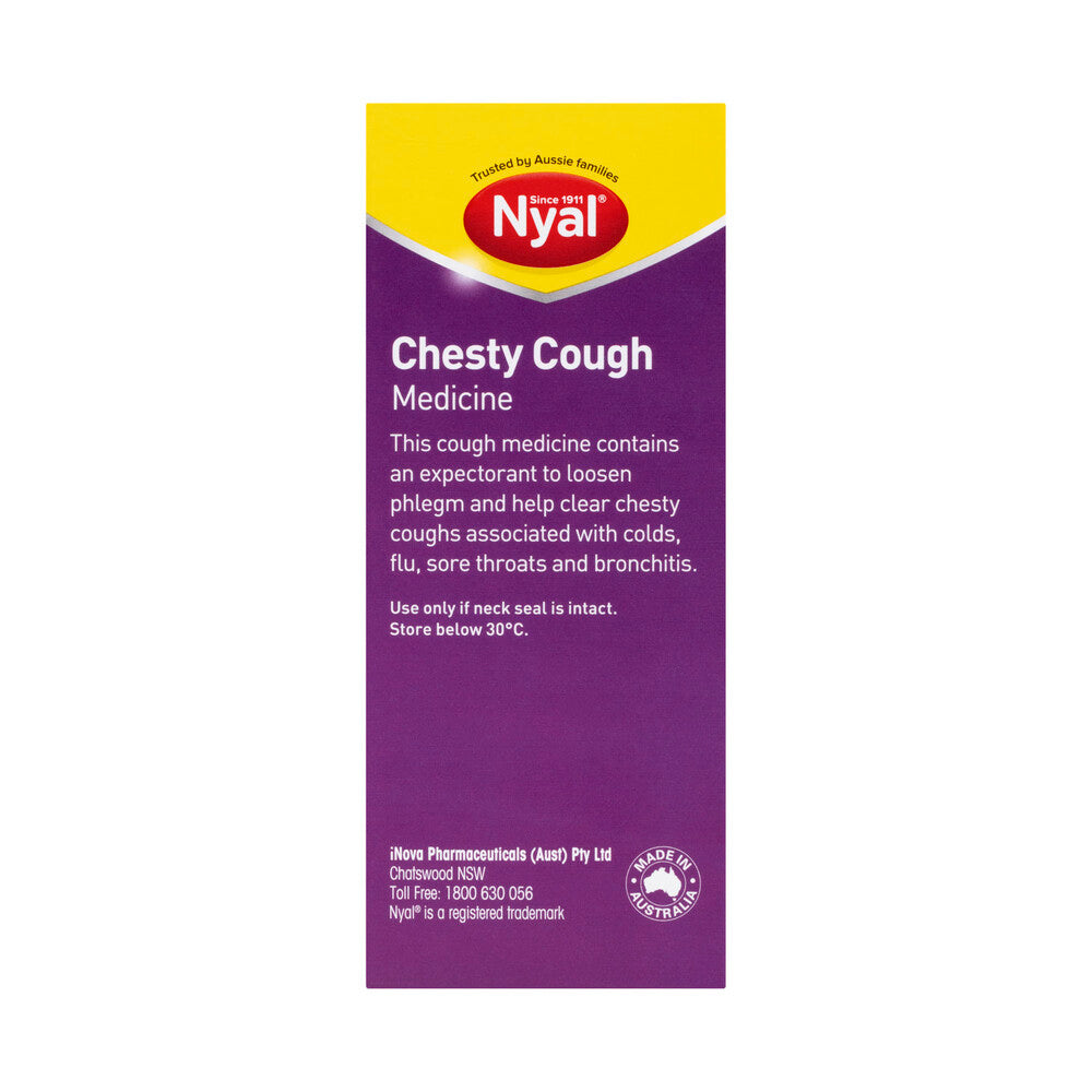 Nyal Chesty Mixture Cough - 200mL