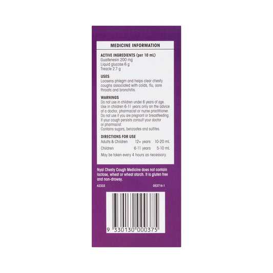 Nyal Chesty Mixture Cough - 200mL