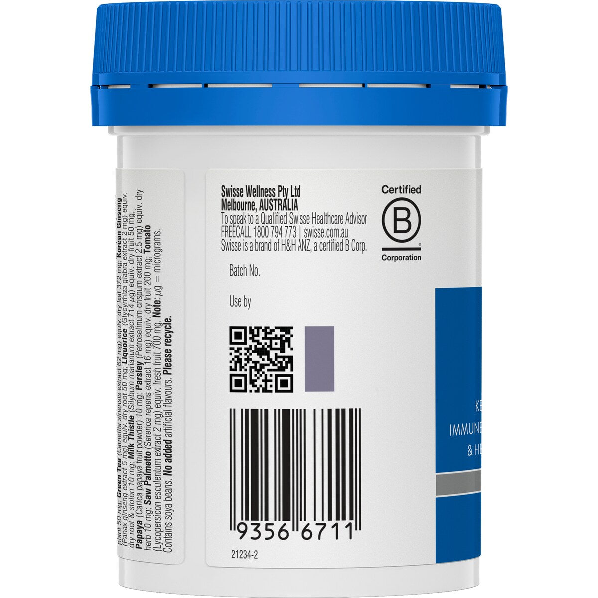 Swisse Ultivite MenS Multi Vitamin Tablets 30 Pack