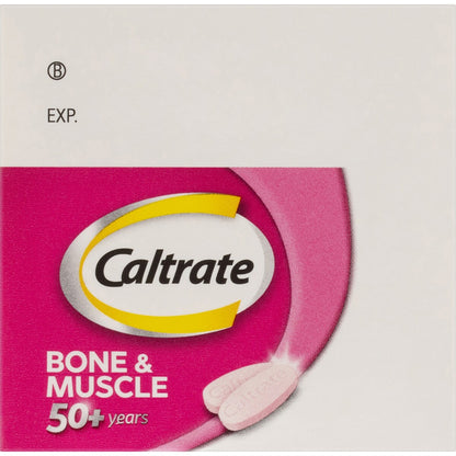 Caltrate Bone & Muscle 50 Plus With Calcium & Vitamin D3 100 pack