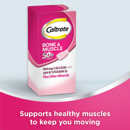 Caltrate Bone & Muscle 50 Plus With Calcium & Vitamin D3 100 pack