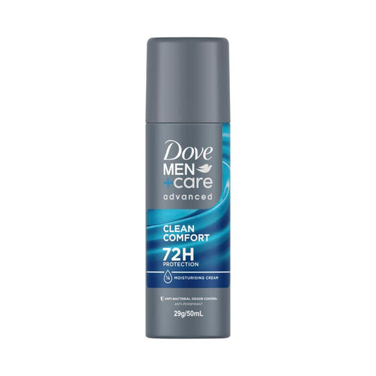 Dove Men Deodorant Advanced 72hr Aerosol ean Comfort Travel Pack - 50mL