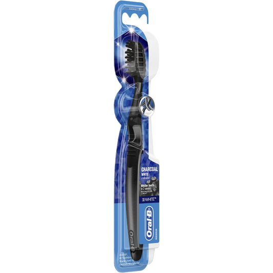 Oral-b Cross Action Charcoal Manual Toothbrush Each