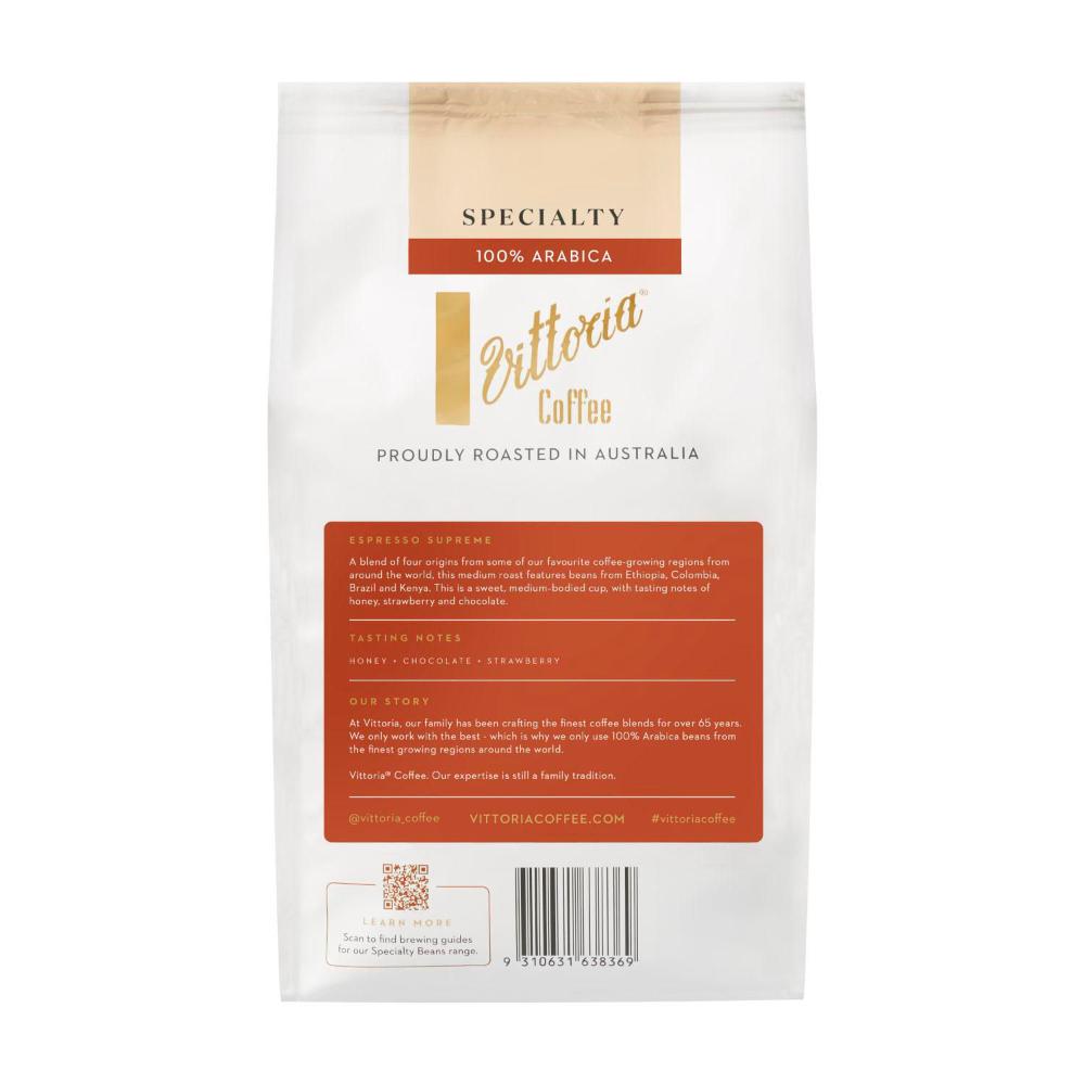 Vittoria Supreme Coffee Beans - 500g